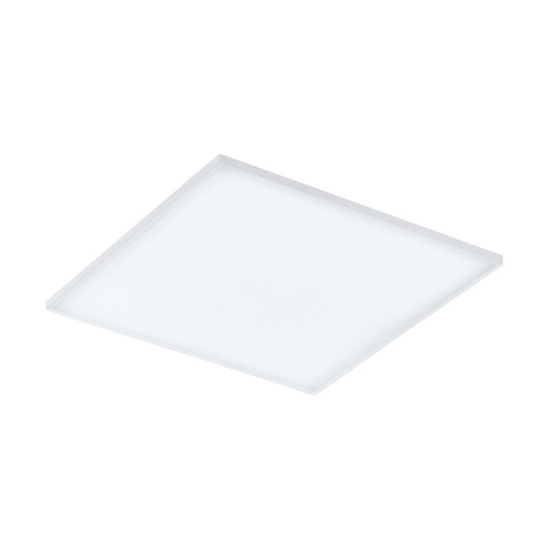 White flush ceiling light steel, Yannick, 33W, 4000K LED