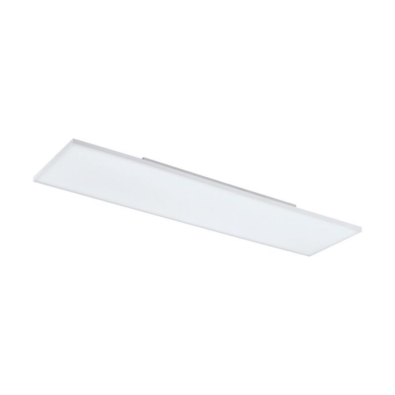 White flush ceiling light steel, Yannick, 33W, 4000K LED