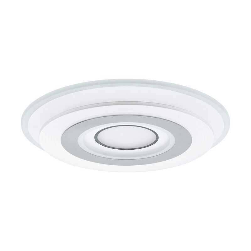 White modern flush ceiling light plastic, Sim, 16W, adjustable light colour LED White modern flush ceiling light plastic, Sim, 16W, adjustable light colour LED