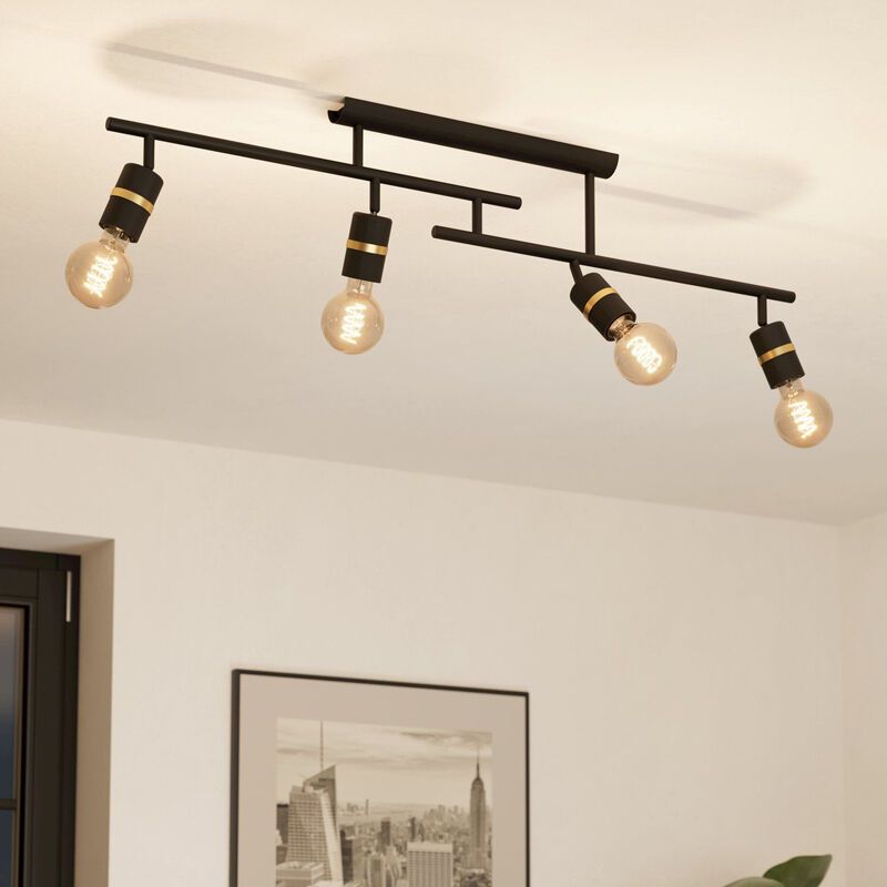 Black ceiling spotlight aluminium, Jelger Black ceiling spotlight aluminium, Jelger
