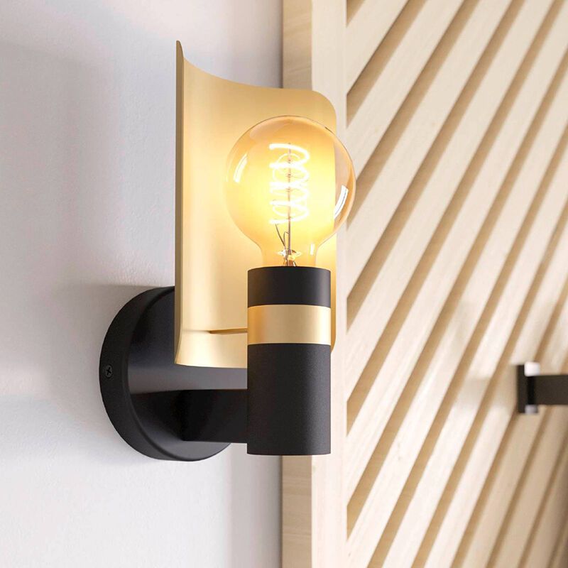 Golden modern wall light aluminium, Jetty Golden modern wall light aluminium, Jetty
