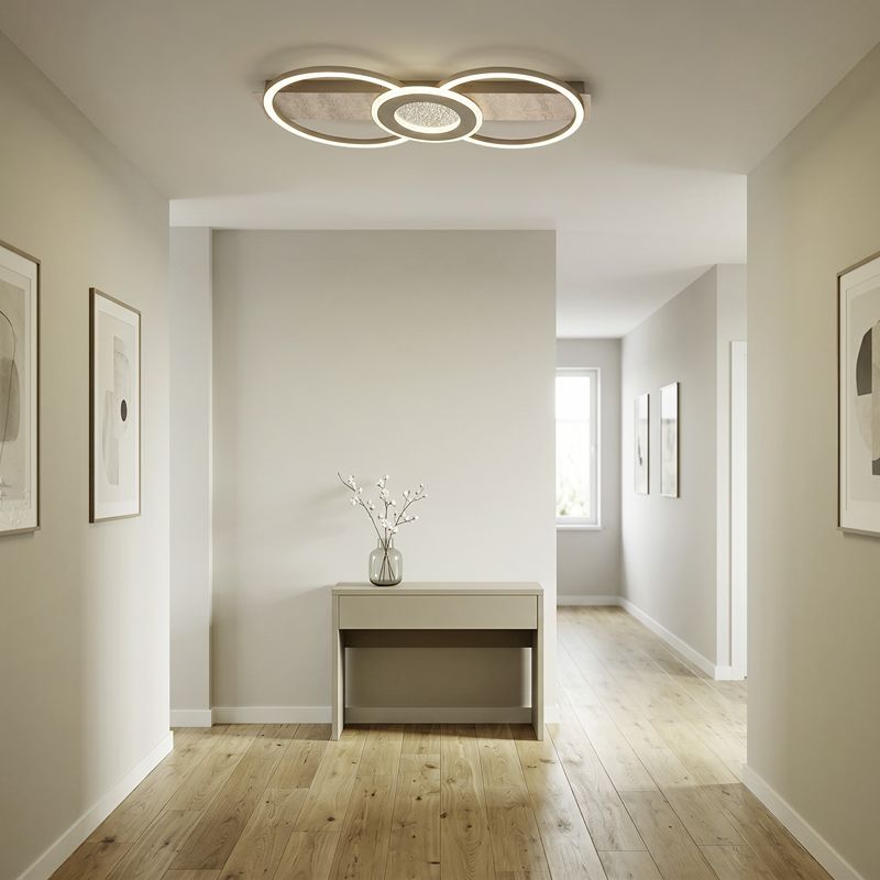 Beige modern ceiling light plastic, Meliciano, 27W, 2700K LED Beige modern ceiling light plastic, Meliciano, 27W, 2700K LED