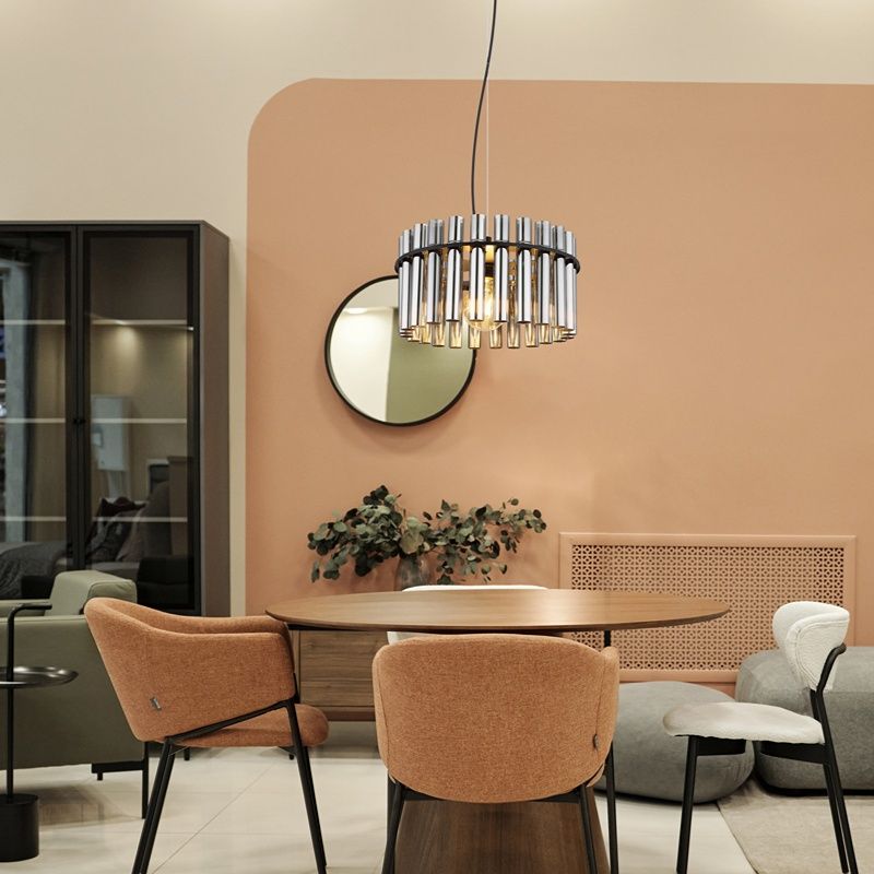 Black pendant light smoke glass, Genelva Black pendant light smoke glass, Genelva