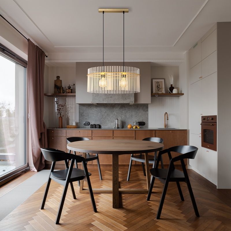 White design pendant light glass, Genelva