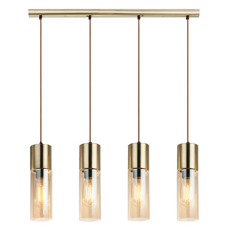 Amber design pendant light glass, Xena Amber design pendant light glass, Xena