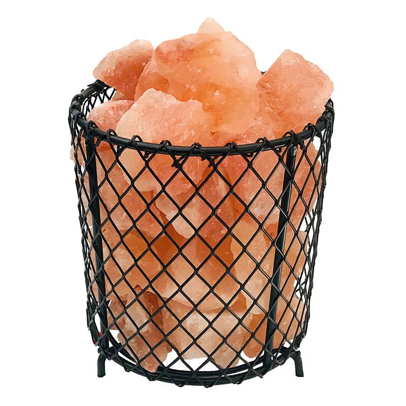 Orange salt lamp stone, Mersa, with switch Orange salt lamp stone, Mersa, with switch