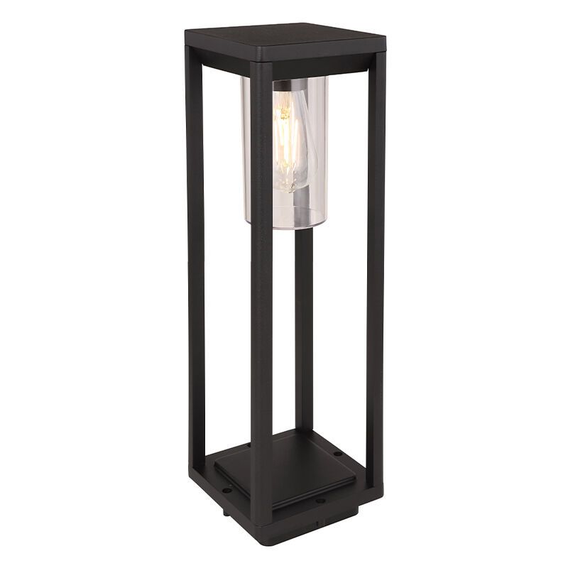 Black modern outdoor light plastic, Vildan, IP44 Black modern outdoor light plastic, Vildan, IP44