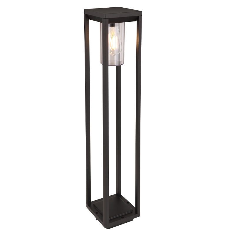 Black modern outdoor light plastic, Vildan, IP44 Black modern outdoor light plastic, Vildan, IP44