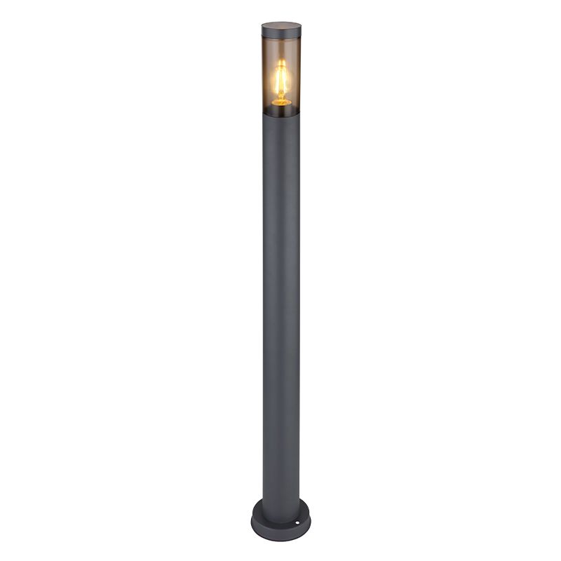 Black modern outdoor light stainless steel, Ishara, IP44