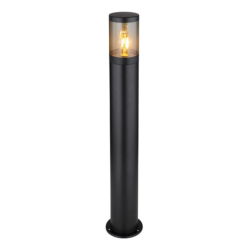 Black modern outdoor light stainless steel, Lambert, IP44