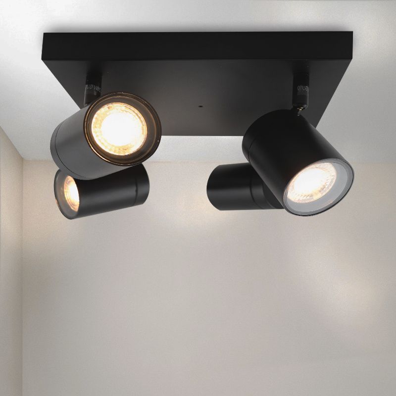 Modern ceiling spotlight black, Ciara, IP44