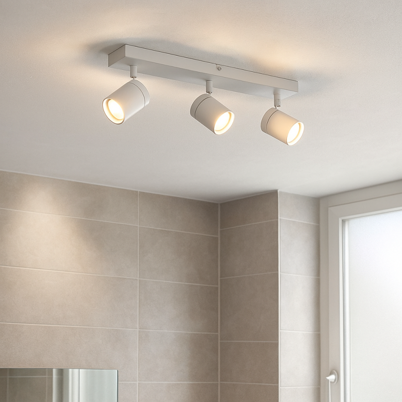 Modern ceiling spotlight white, Ciara, IP44 Modern ceiling spotlight white, Ciara, IP44