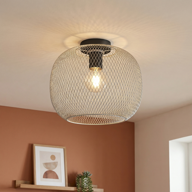 Industrial ceiling light grey, Emado