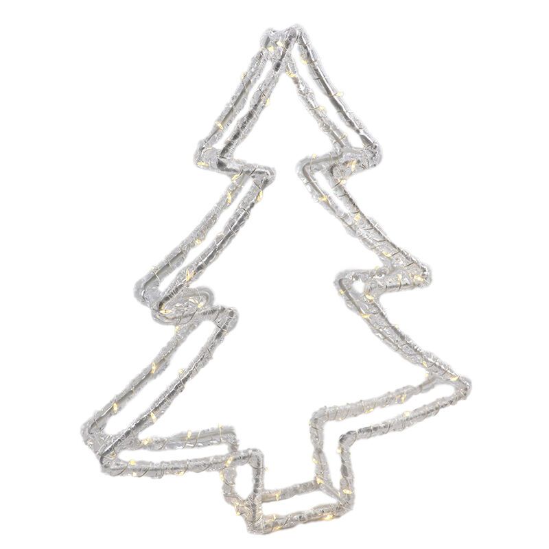 LED Christmas tree, 80 warm white leds, IP44 LED Christmas tree, 80 warm white leds, IP44