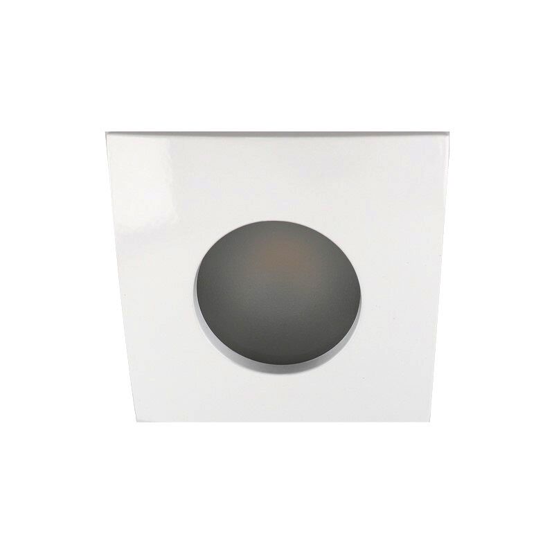 Aluminium bathroom recessed downlight white, Pelle, IP44
