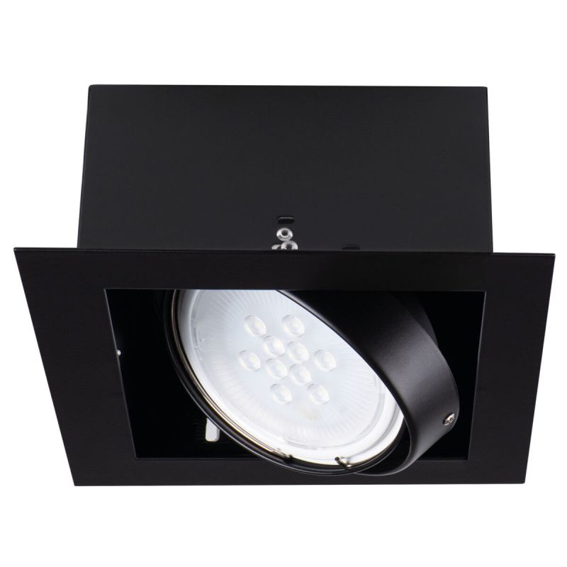 Modern recessed light black, Tracy