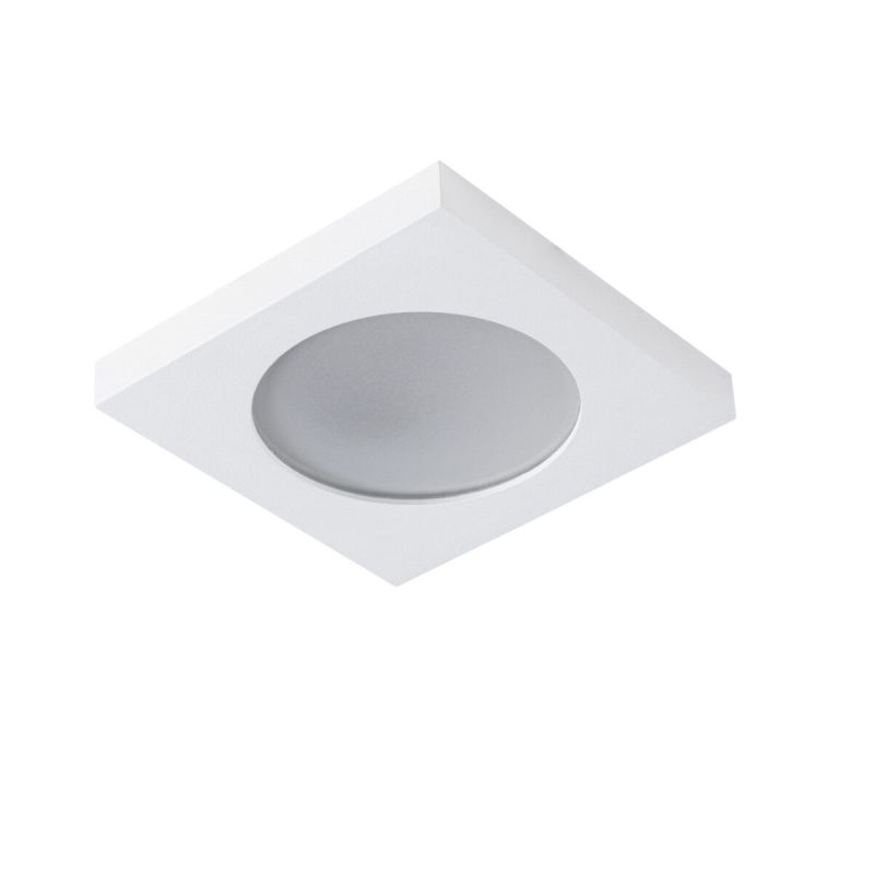 Modern bathroom recessed downlight white, Elio, IP44 Modern bathroom recessed downlight white, Elio, IP44
