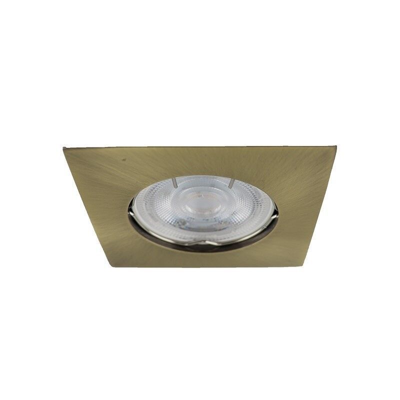 Aluminium recessed light copper, Ravi