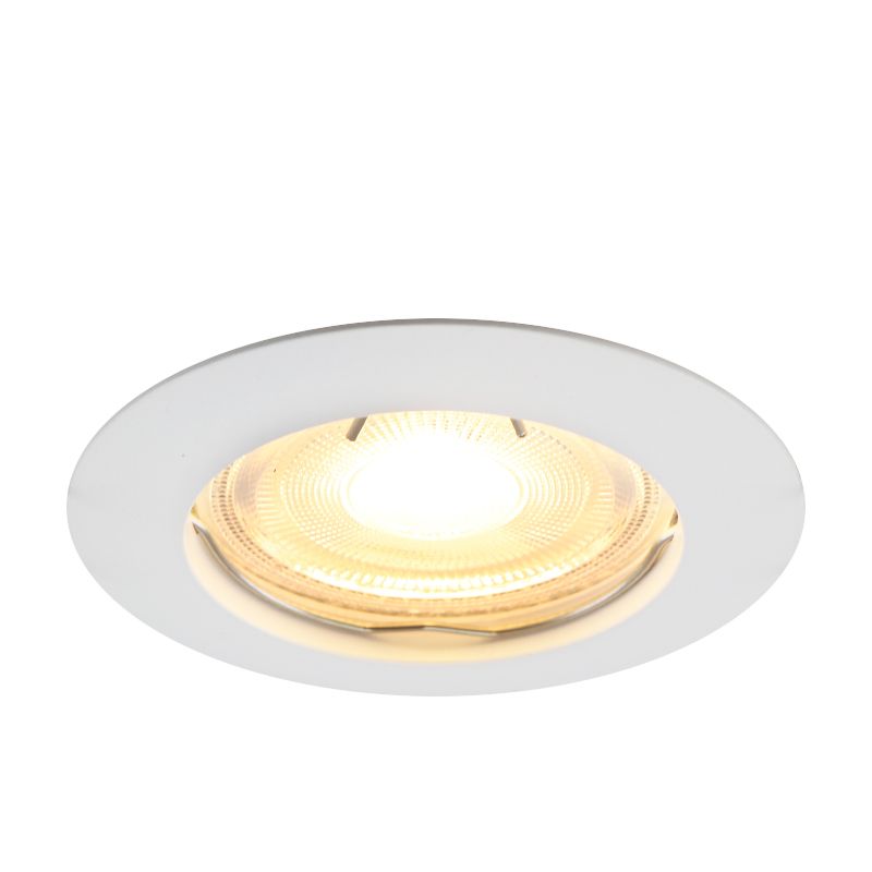 Aluminium recessed light white, Agata