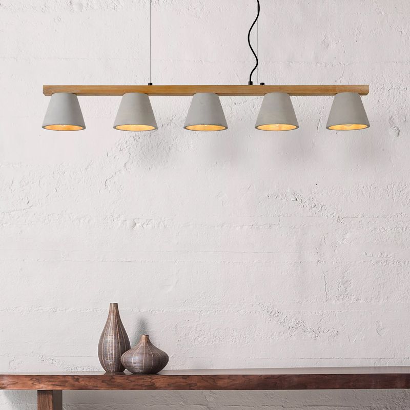 Wood pendant light grey, Possio Wood pendant light grey, Possio