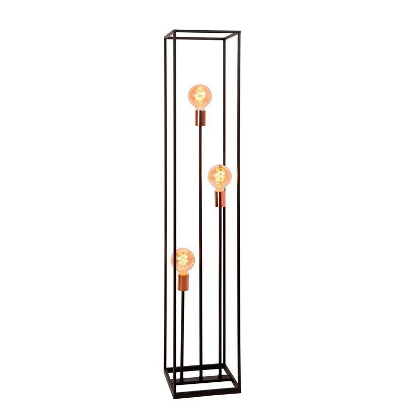 Copper floor lamp modern, Arthur, with switch Copper floor lamp modern, Arthur, with switch