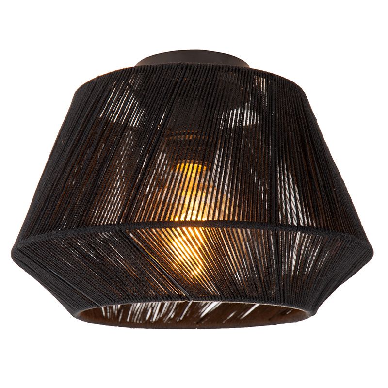 Black flush ceiling light modern, Jessica Black flush ceiling light modern, Jessica