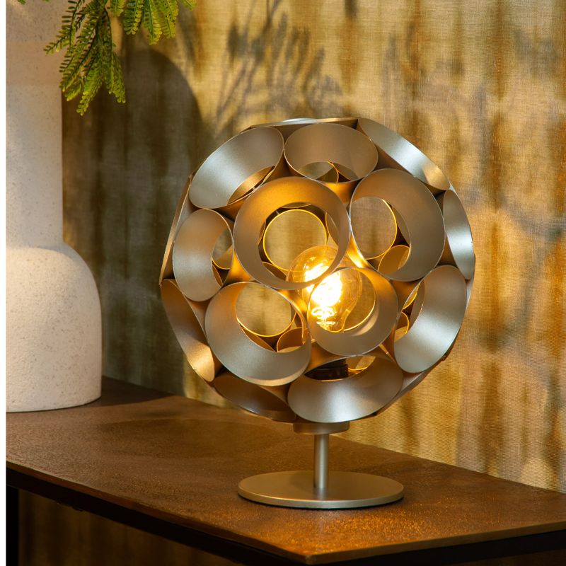 Golden table lamp modern, Hannelore Golden table lamp modern, Hannelore