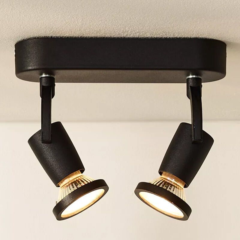 Black ceiling spotlight modern, Jaster