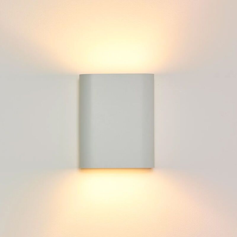 White up down wall light modern, Ovalis White up down wall light modern, Ovalis