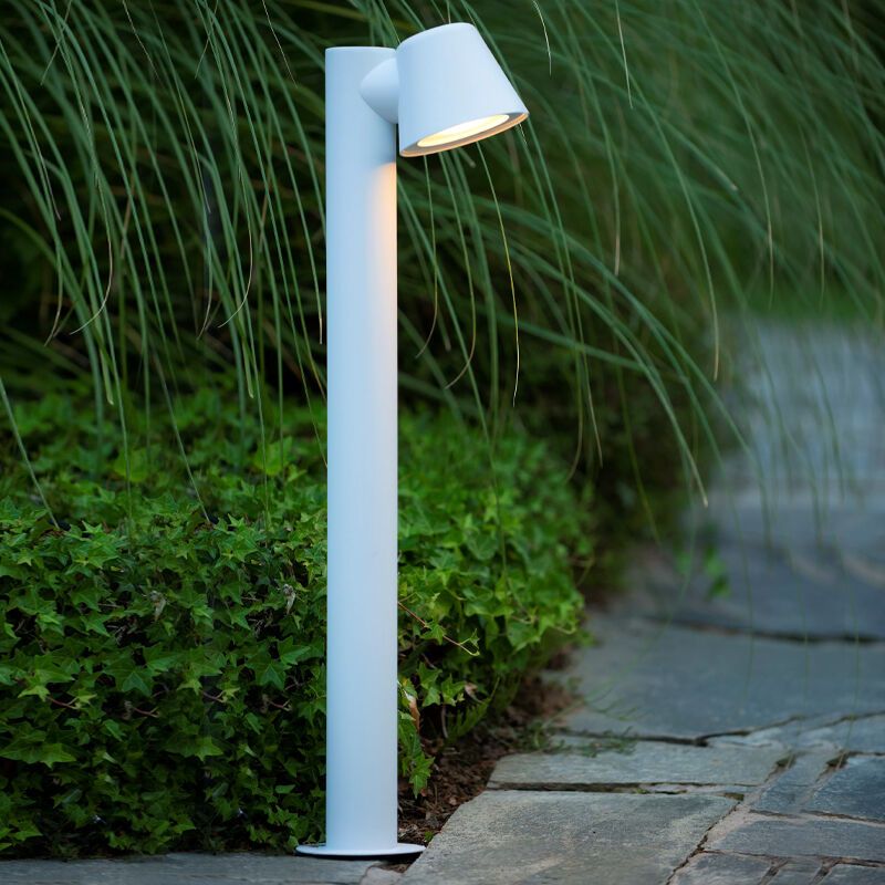 White outdoor light modern, Dingo, IP44 White outdoor light modern, Dingo, IP44