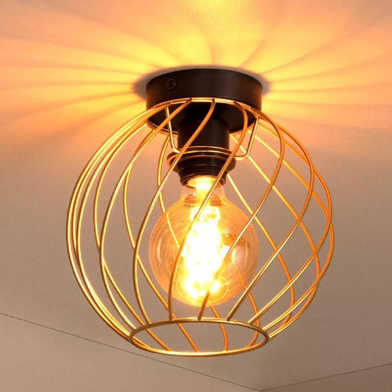 Brass ceiling light classic, Danza