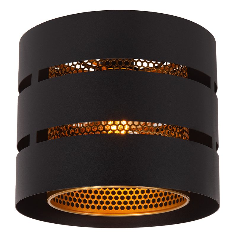 Black flush ceiling light modern, Rosas Black flush ceiling light modern, Rosas