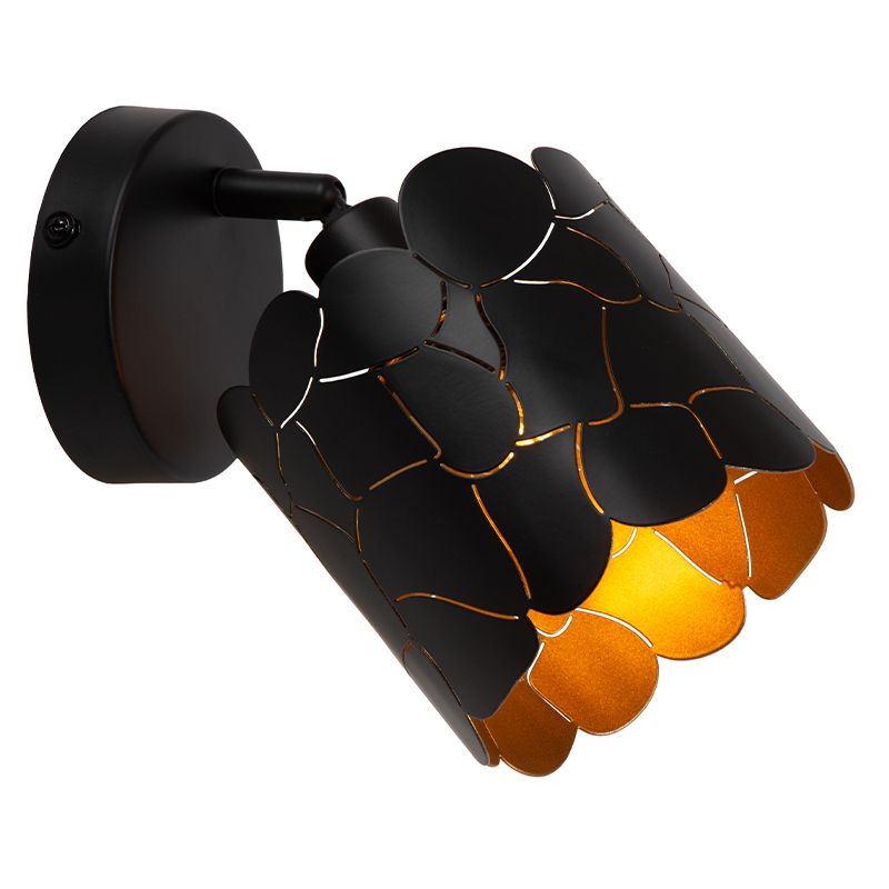 Black wall spotlight modern, Almelo