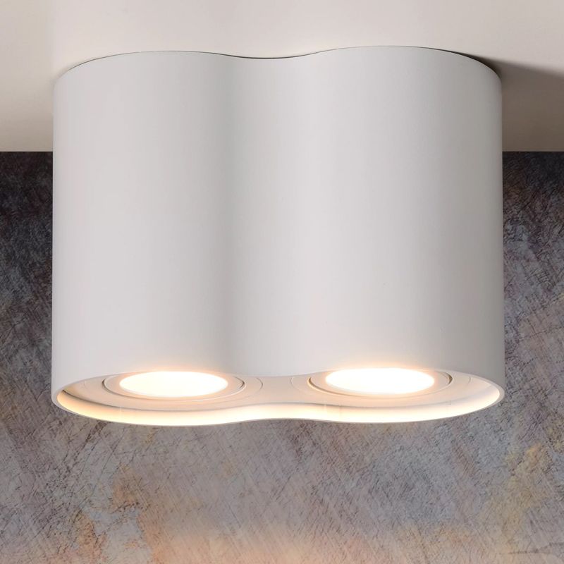 White ceiling spotlight modern, Tube