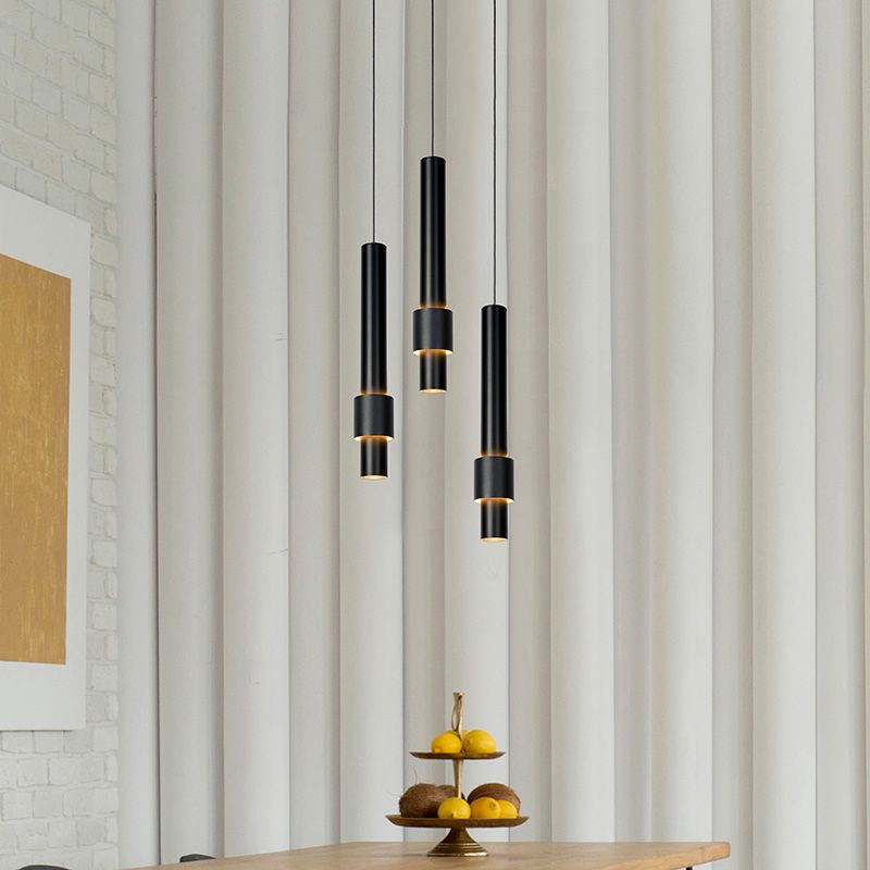 Black pendant light modern, Margary, 4W, 2700K LED Black pendant light modern, Margary, 4W, 2700K LED