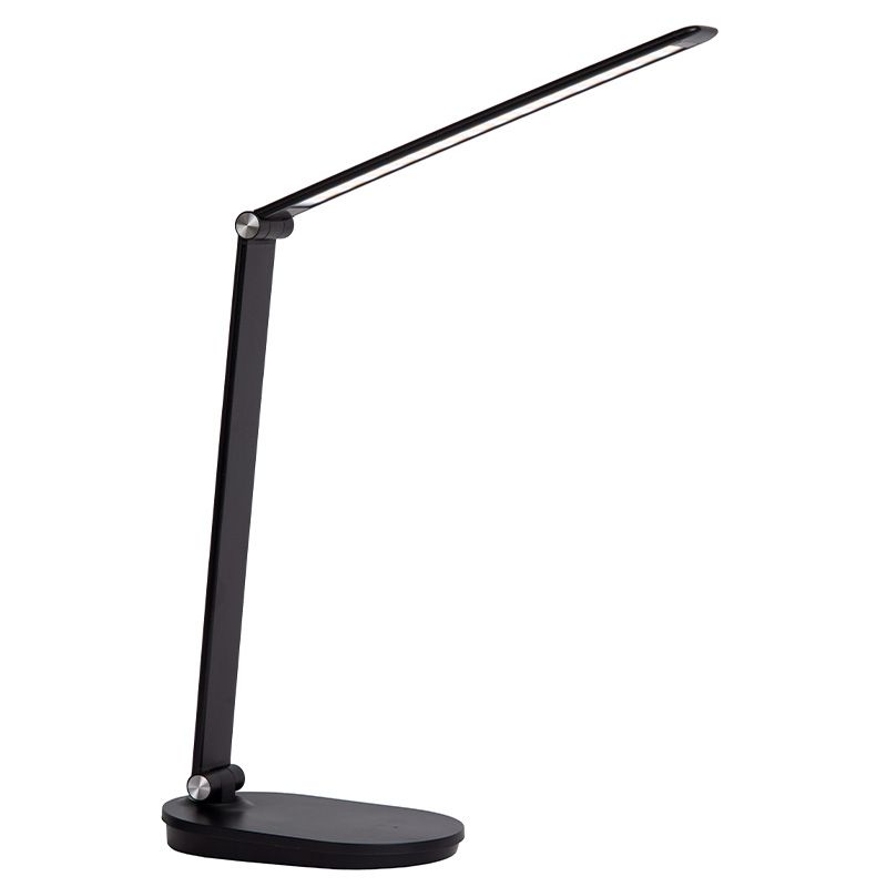 Black desk lamp modern, Aldwin, 8W, warm to cold white adjustable LED, with touch dimmer Black desk lamp modern, Aldwin, 8W, warm to cold white adjustable LED, with touch dimmer