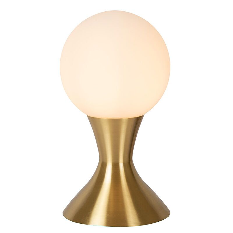 Golden table lamp modern, Moya, with switch Golden table lamp modern, Moya, with switch