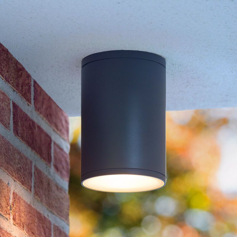 Anthracite outdoor light modern, Tubix, IP54 Anthracite outdoor light modern, Tubix, IP54
