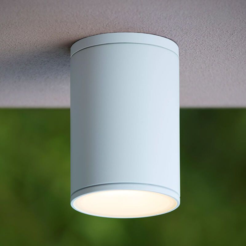 White outdoor light modern, Tubix, IP54