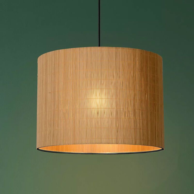 Rattan pendant light brown, Magius