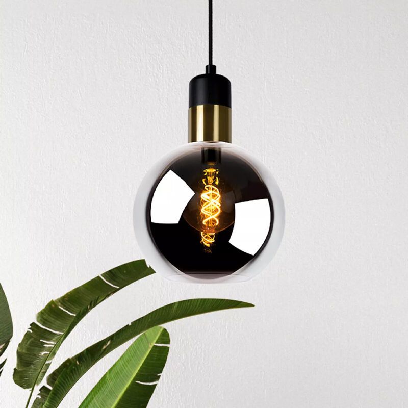 Grey pendant light vintage, Julius