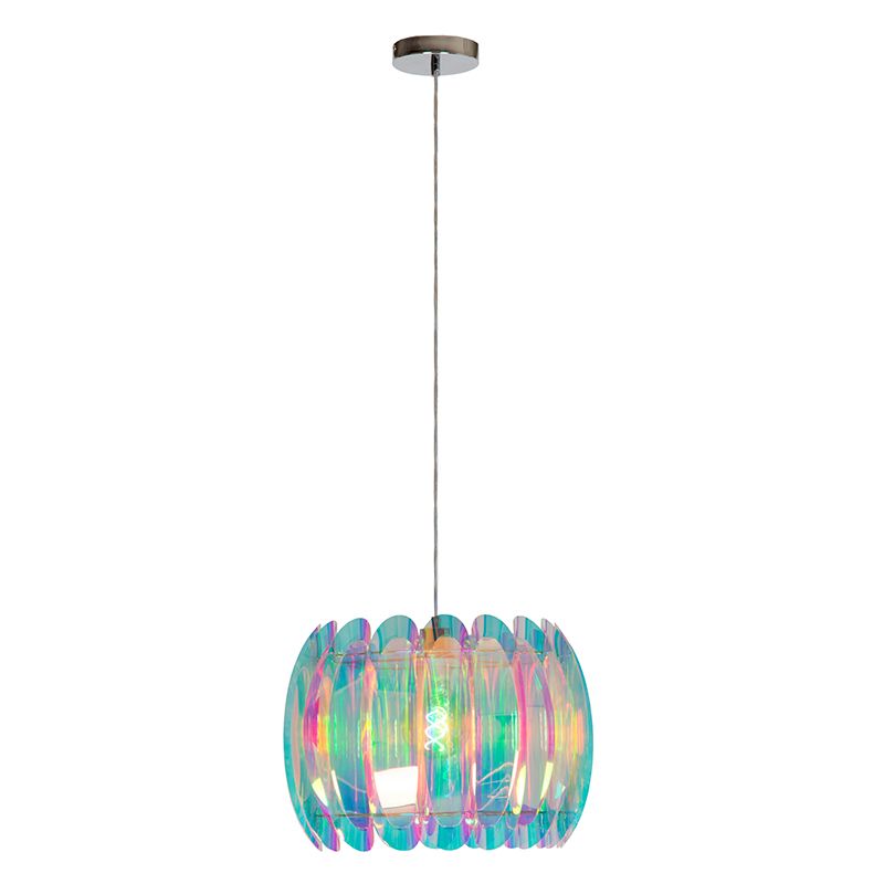 Multicoloured children's pendant light modern, Glinstar