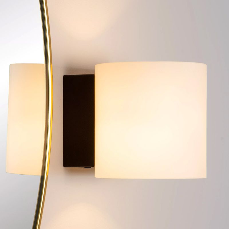 White wall light modern, Jelte, IP44