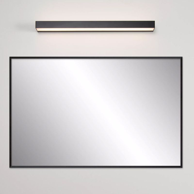 Black bathroom wall light modern, Alexa, 8W, 3000K LED, IP44 Black bathroom wall light modern, Alexa, 8W, 3000K LED, IP44