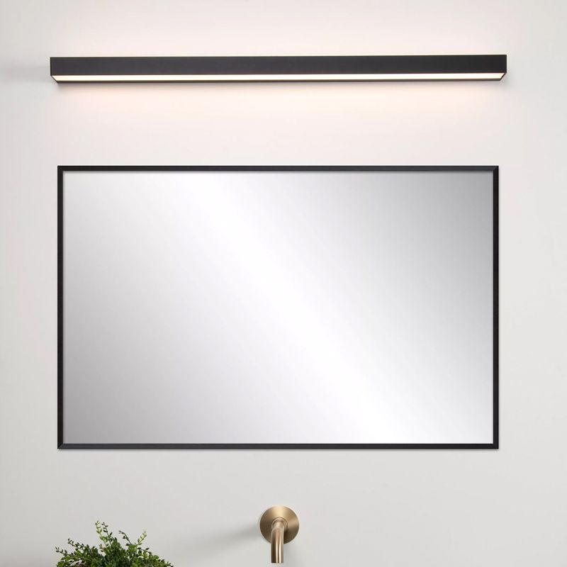 Black bathroom wall light modern, Alexa, 13W, 3000K LED, IP44 Black bathroom wall light modern, Alexa, 13W, 3000K LED, IP44