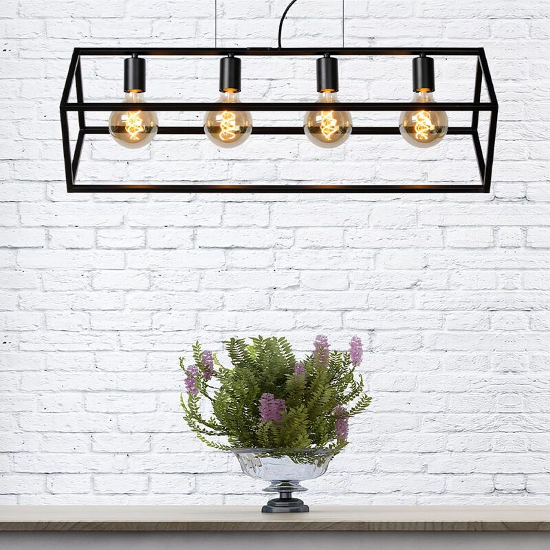 Black pendant light modern, Fabian