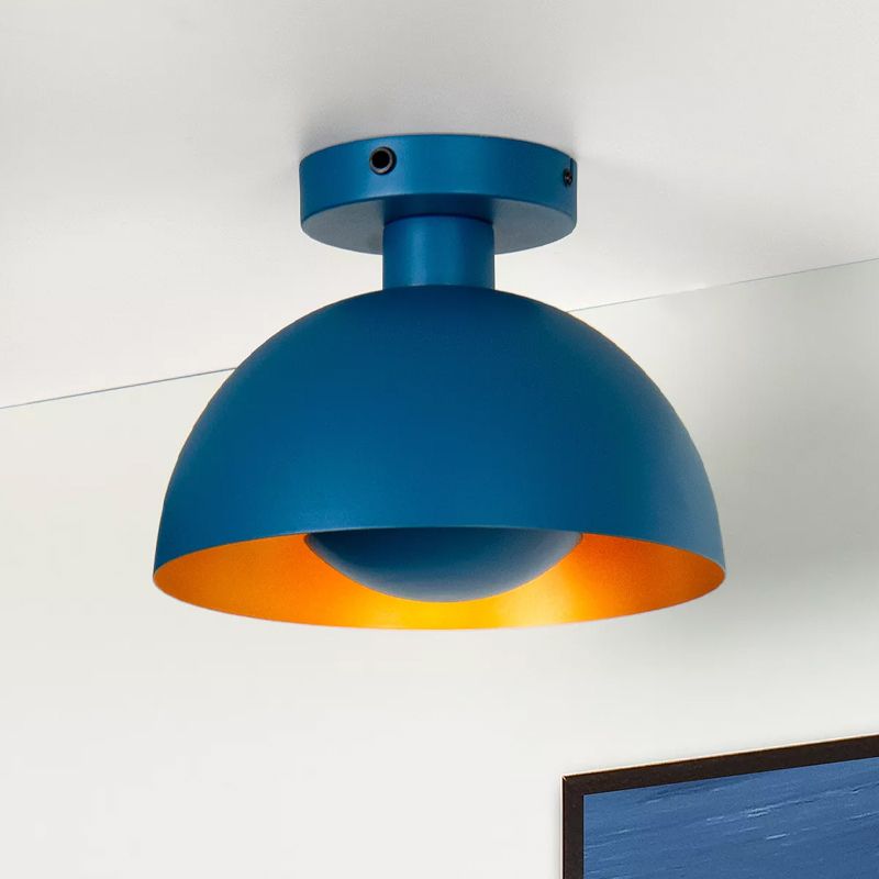 Blue flush ceiling light modern, Siemon Blue flush ceiling light modern, Siemon
