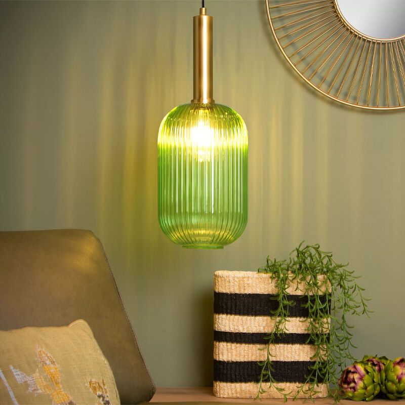 Golden pendant light retro, Maloto