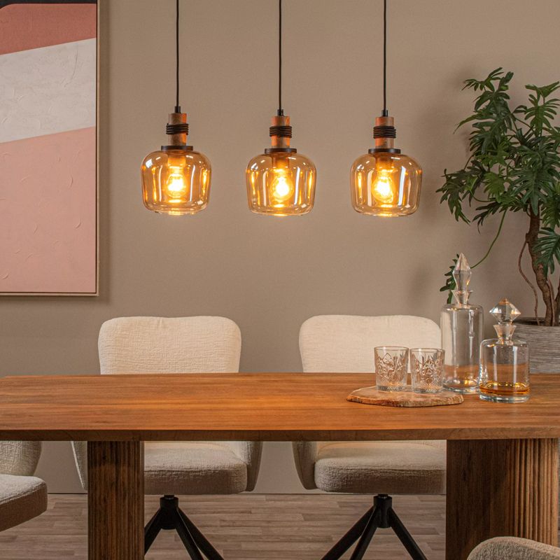 Amber pendant light retro, Ilona Amber pendant light retro, Ilona