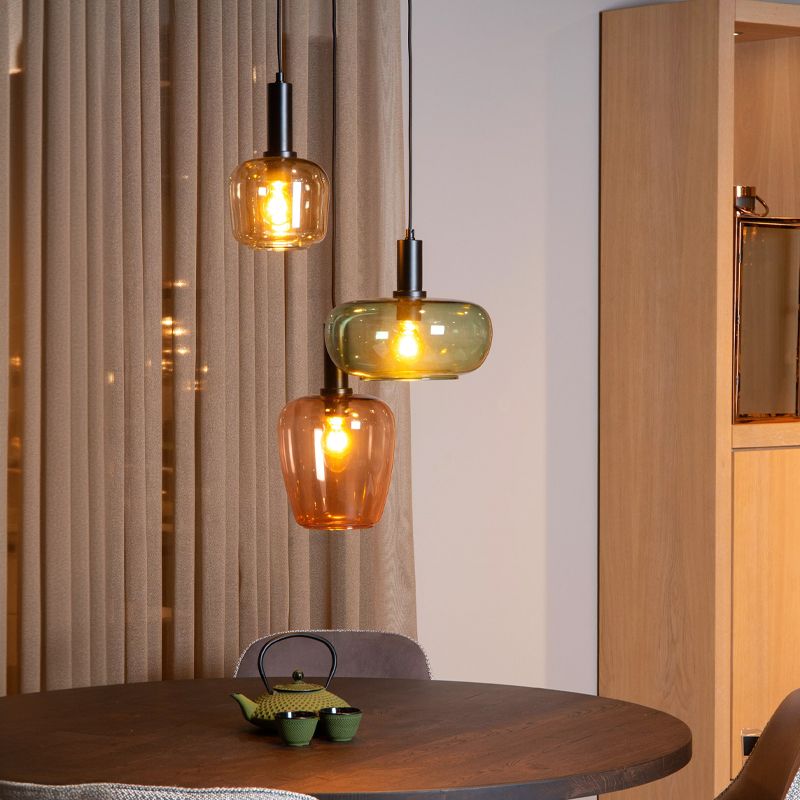 Multicoloured pendant light retro, Ilona